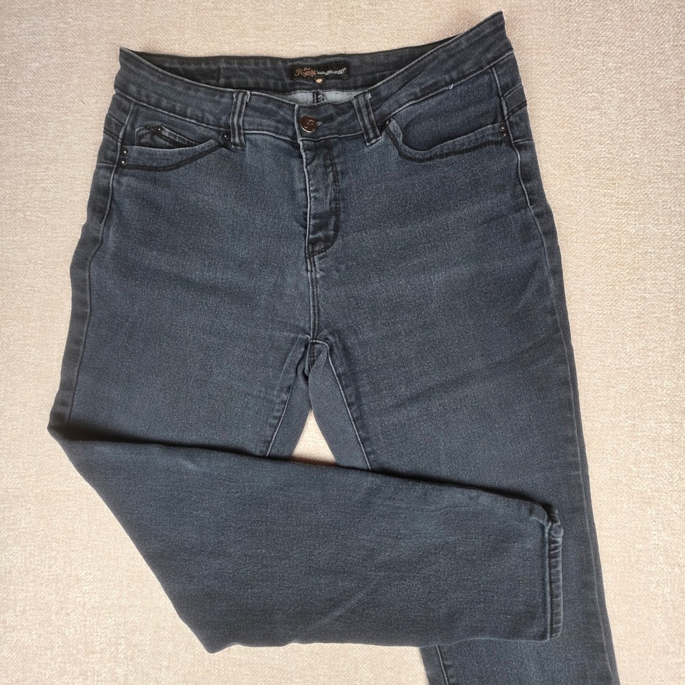 Royalty for Me WannaBettaButt Skinny Jeans Mens 14 Dark Wash Gray Stretch Denim